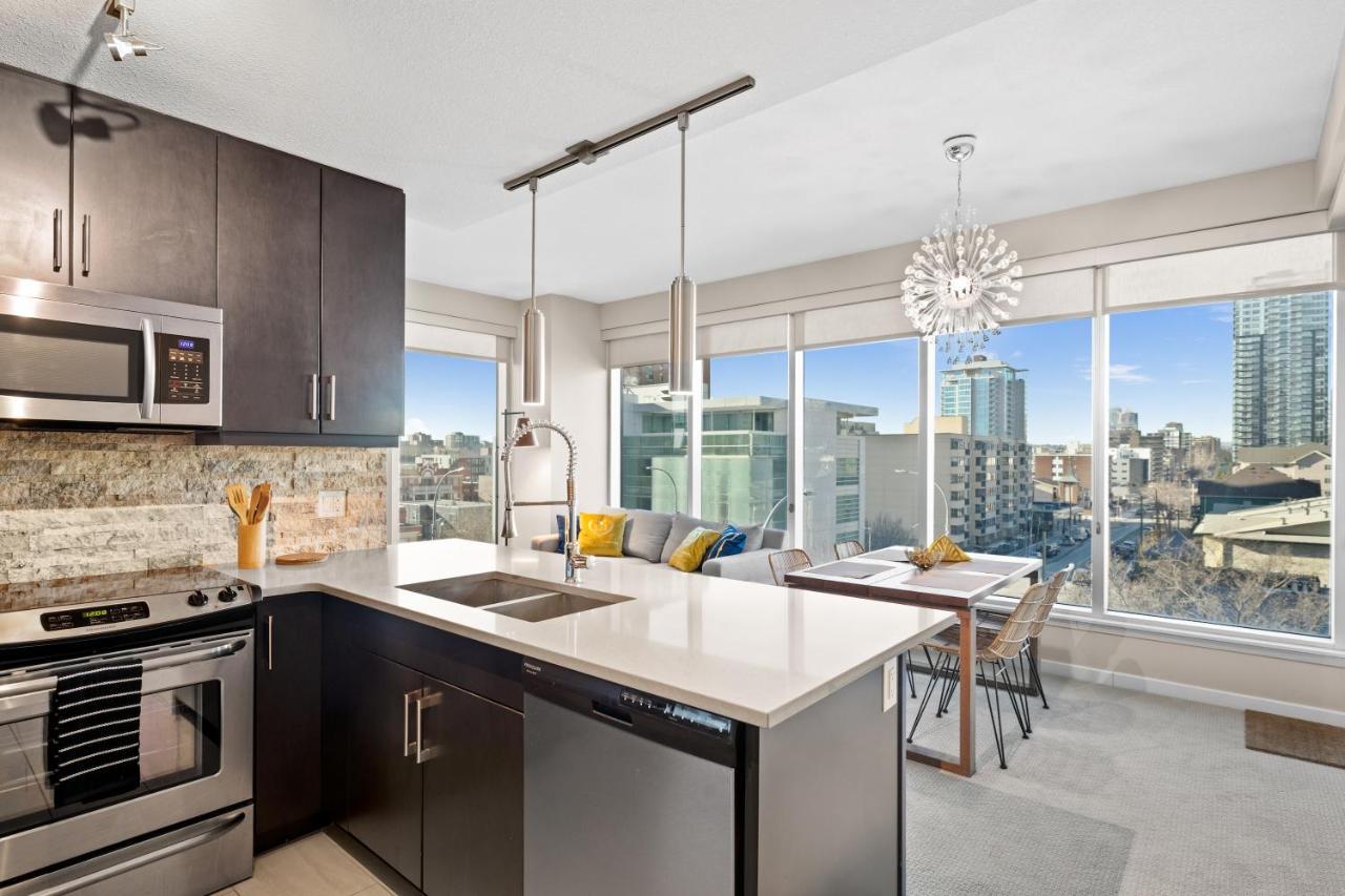 Stylish Downtown Condos By Globalstay YYC Esterno foto