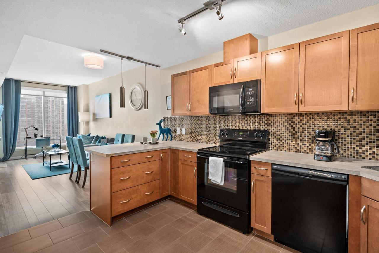 Stylish Downtown Condos By Globalstay YYC Esterno foto